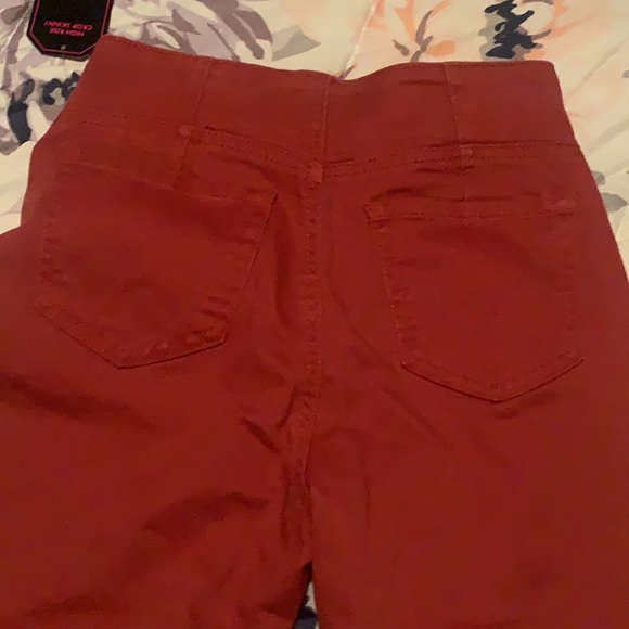 Brand new juniors high rise button fly crop skinnyjeans - Picture 4 of 6